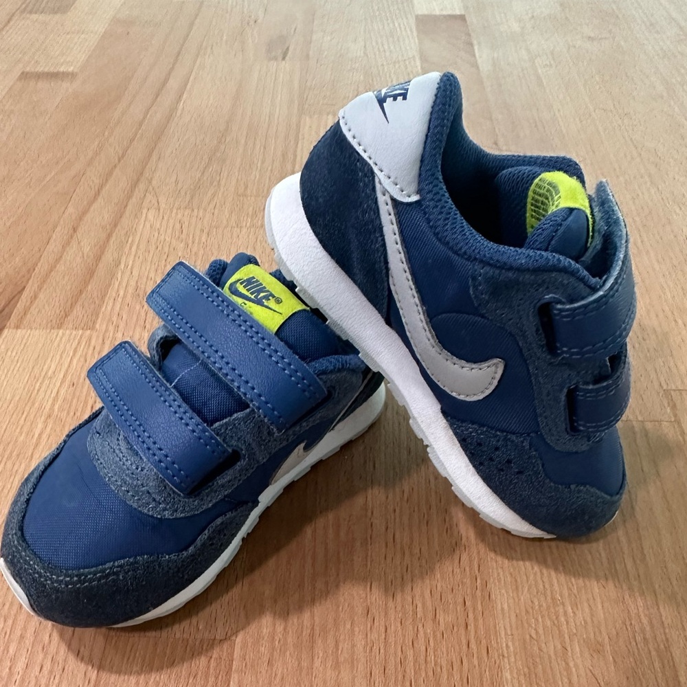 Suede and Nylon Nike Toddler Sneakers